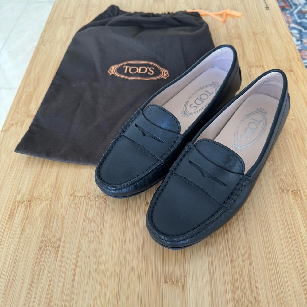 Tod’s leather loafers